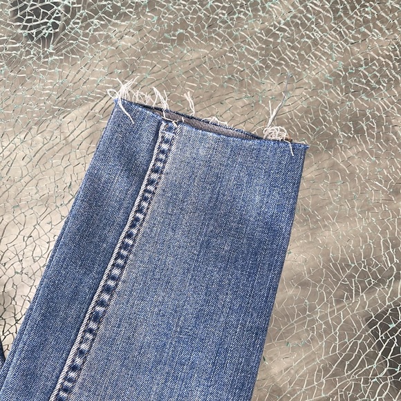 Free People Cut Off Skinny Jeans - Picture 3 of 7